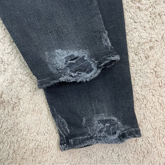 Moussy Vintage Velma Comfort Stretch Distressed Mid-Rise Ankle Jeans Size 27 - Picture 9 of 16